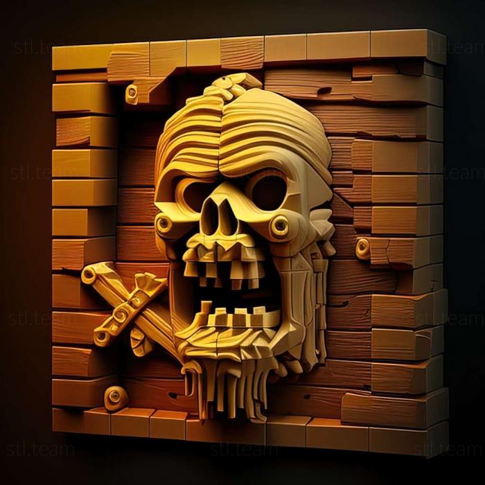 3D model LEGO Pirates of the Caribbean The Video Game game (STL)